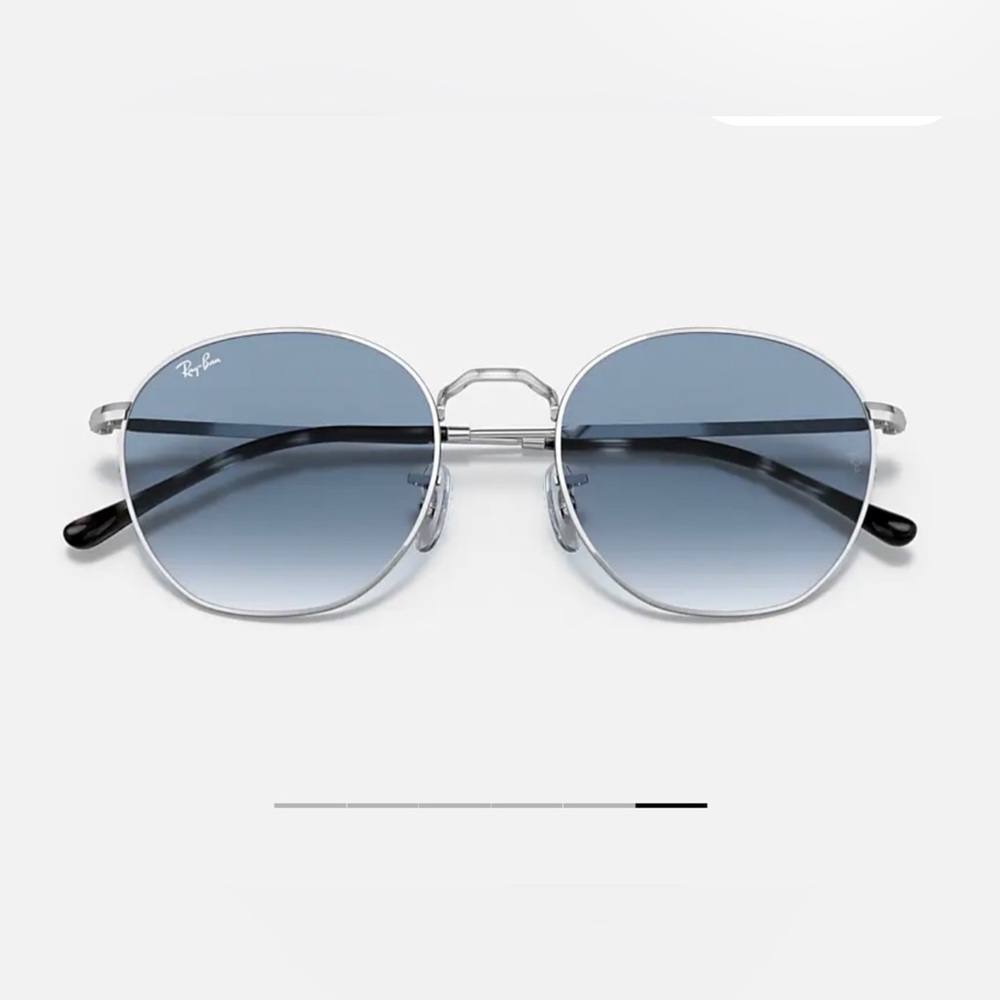 Ray-Ban Circle Grayish/Blueish Tint Sunglasses